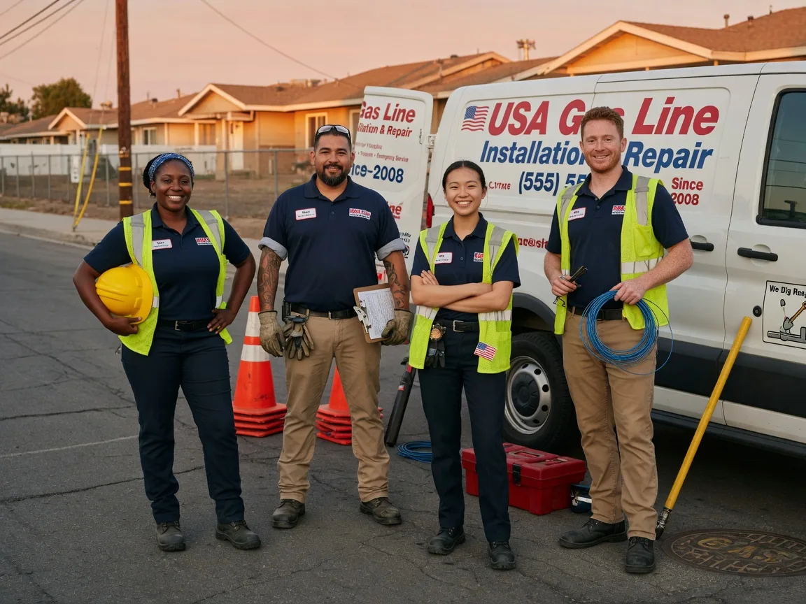 Gas Line Installation company in Salina, UT